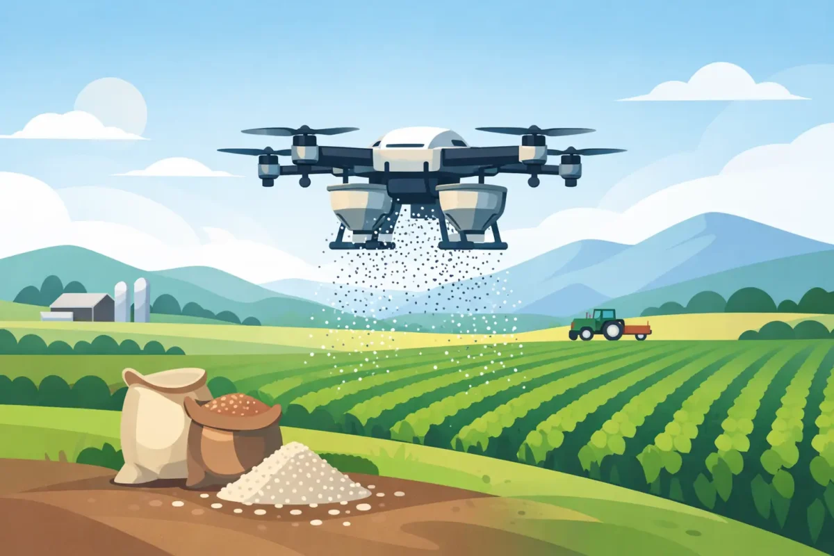 Best Drone for Spreading Fertilizer