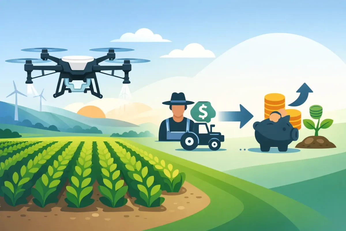 Crop Spraying Drone Cost Savings Explained