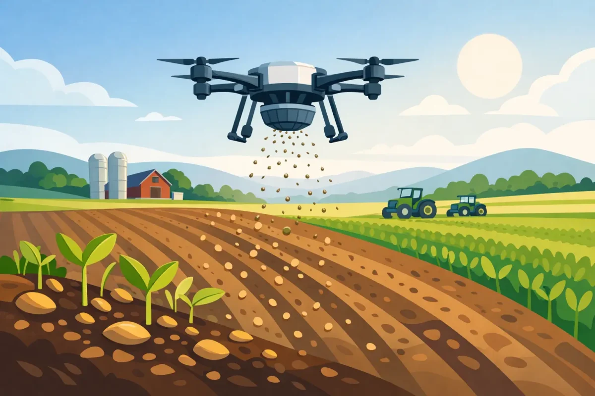 Drone Seeding for Cover Crops: Is It Worth It?