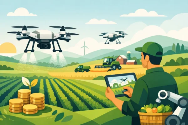 Farm Drone Labor Saving Benefits That Pay Off