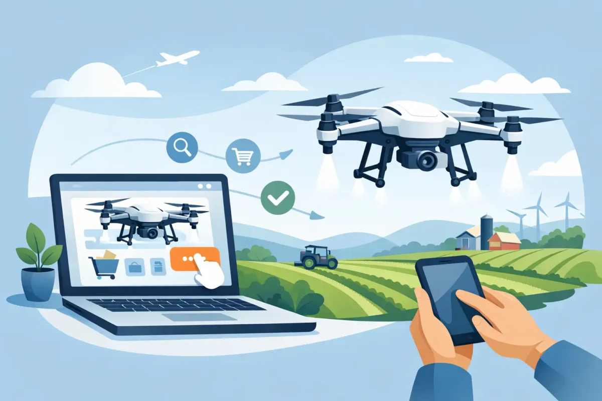 How to Buy Agricultural Drone Online